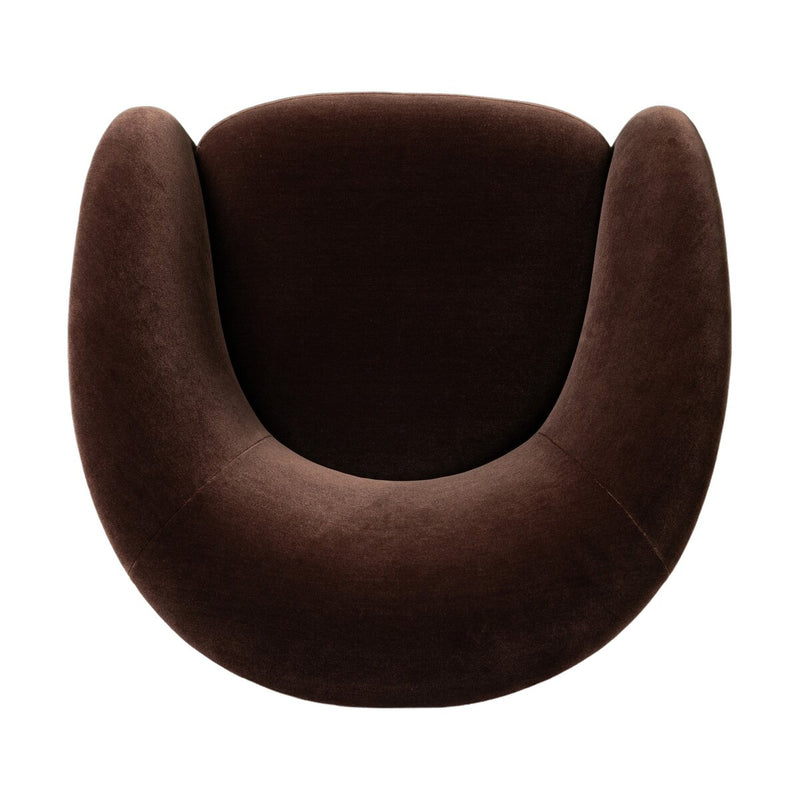 Rainey Swivel Chair - Monte Chocolate