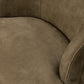 Valentine Swivel Chair - Nubuck Olive
