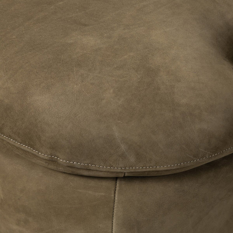Valentine Swivel Chair - Nubuck Olive