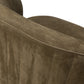 Valentine Swivel Chair - Nubuck Olive