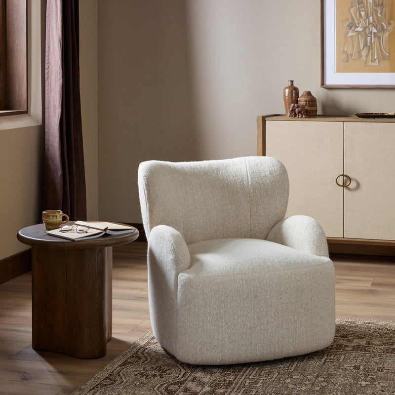 Shay Swivel Chair - Ellis Bone