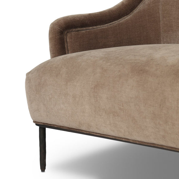 Noel Loveseat Sofa - Altair Mushroom