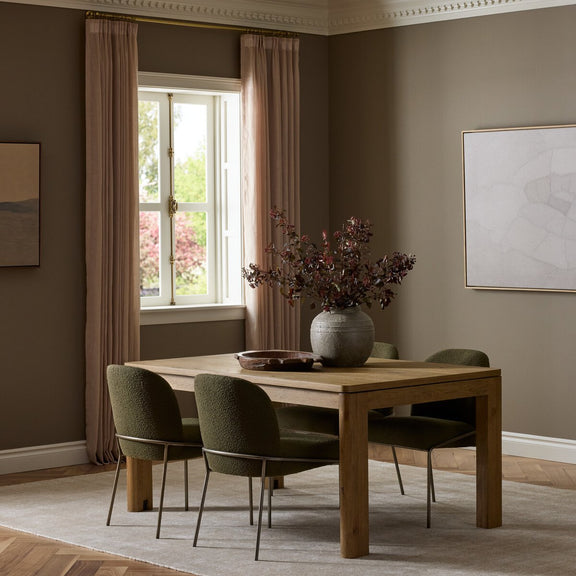 Noeline Extension Dining Table - Resawn Worn Oak