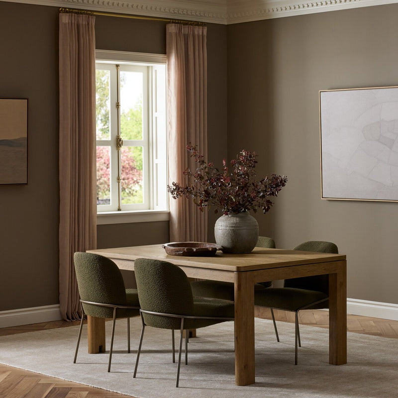 Noeline Extension Dining Table - Resawn Worn Oak