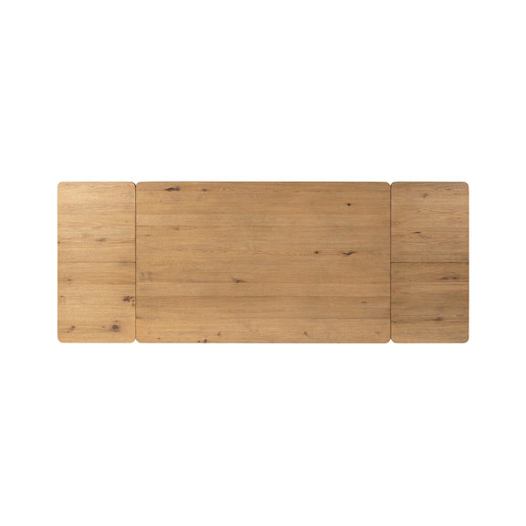 Noeline Extension Dining Table - Resawn Worn Oak