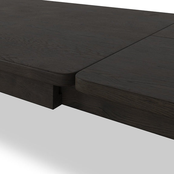 Noeline Extension Dining Table - Smoked Black Oak
