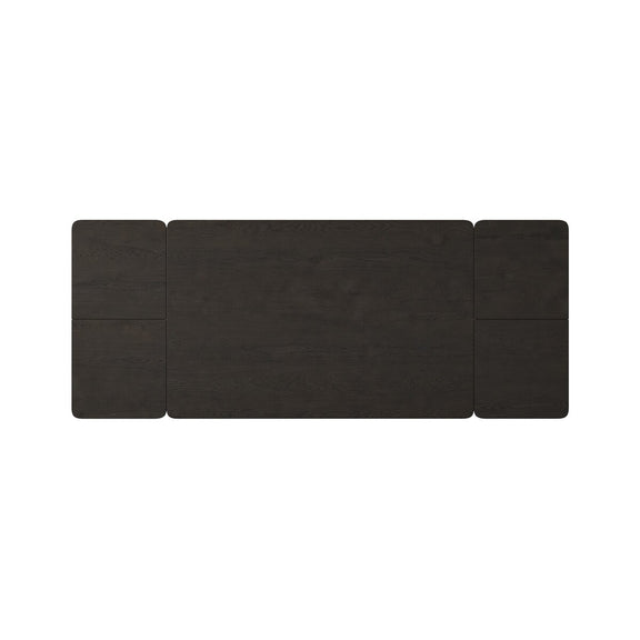 Noeline Extension Dining Table - Smoked Black Oak