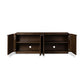 Benny 4 Door Sideboard - Spiced Oak Veneer