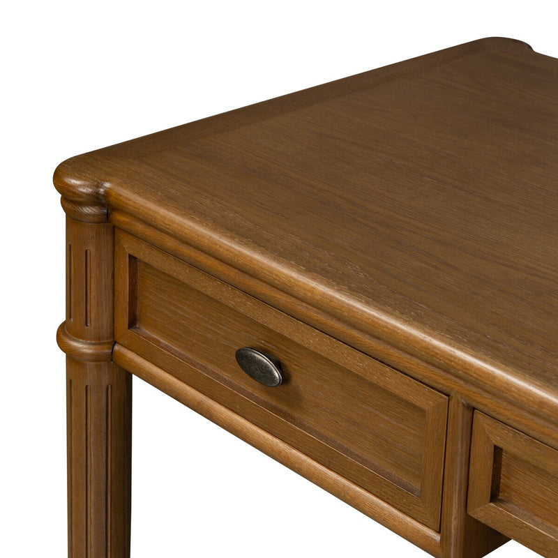 Toulouse Writing Desk - Toasted Oak Veneer