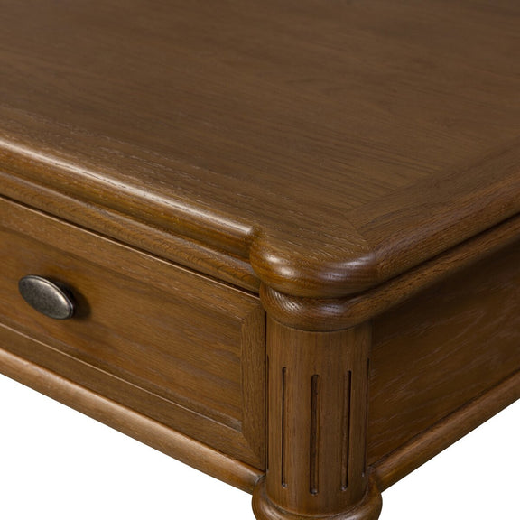 Toulouse Writing Desk - Toasted Oak Veneer