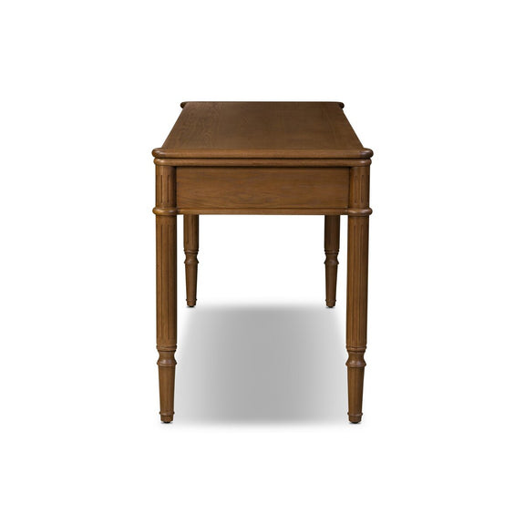 Toulouse Writing Desk - Toasted Oak Veneer