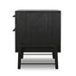 Rosedale Wide Filing Cabinet - Ebony Oak Veneer