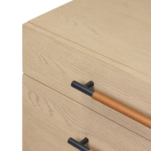 Rosedale Wide Filing Cabinet - Yucca Oak Veneer