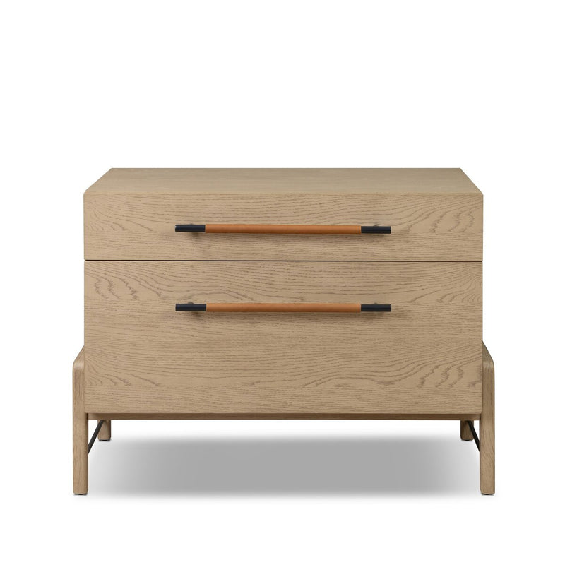 Rosedale Wide Filing Cabinet - Yucca Oak Veneer
