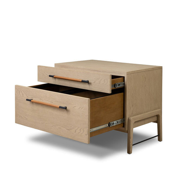 Rosedale Wide Filing Cabinet - Yucca Oak Veneer