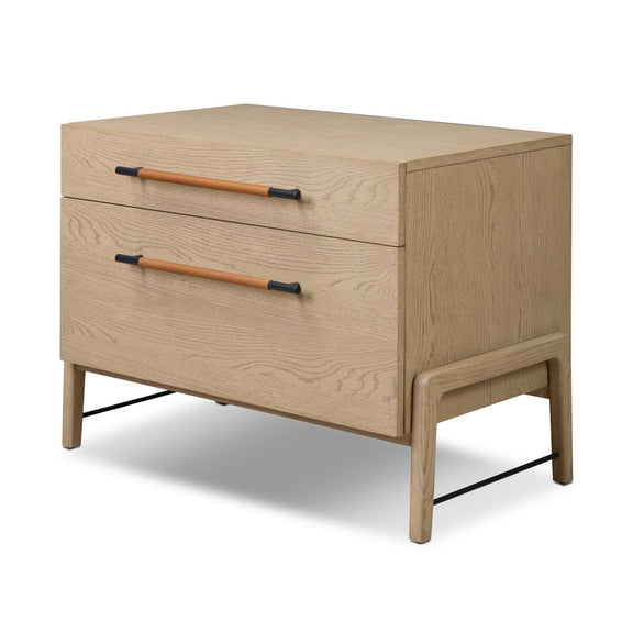Rosedale Wide Filing Cabinet - Yucca Oak Veneer