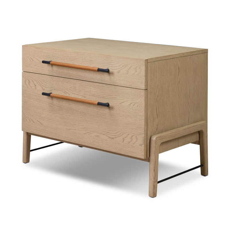 Rosedale Wide Filing Cabinet - Yucca Oak Veneer