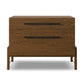 Rosedale Wide Filing Cabinet - Amber Oak Veneer