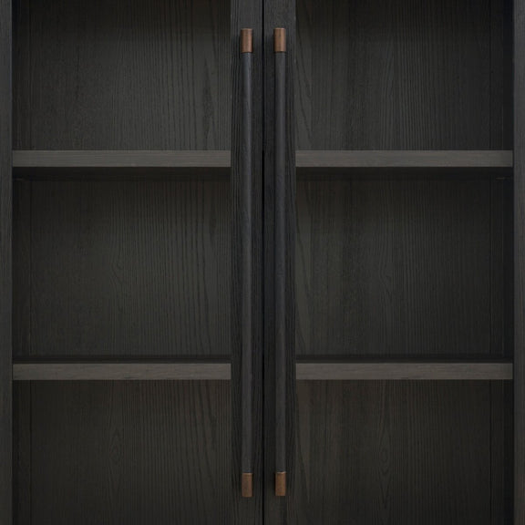 Adolfo Cabinet - Modern Black Ash