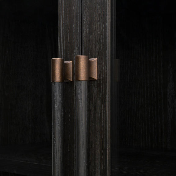 Adolfo Cabinet - Modern Black Ash