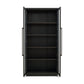 Adolfo Cabinet - Modern Black Ash