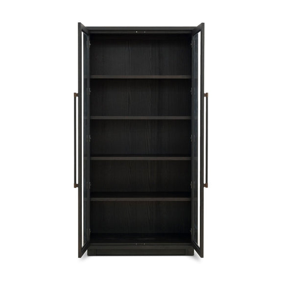 Adolfo Cabinet - Modern Black Ash