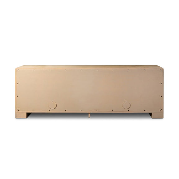 Eden Media Console - Aged Smoked Oak Veneer