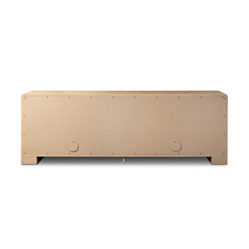 Eden Media Console - Aged Smoked Oak Veneer