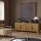 Eden Media Console - Aged Smoked Oak Veneer