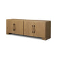 Eden Media Console - Aged Smoked Oak Veneer