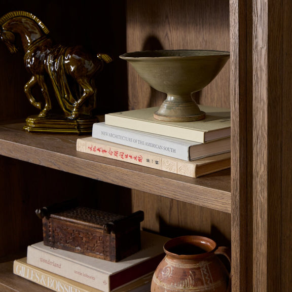Chalmers Bookcase - Weathered Oak
