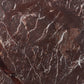 Lucy Round Marble Dining Table-48" - Merlot Marble