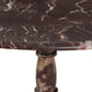 Lucy Round Marble Dining Table-48" - Merlot Marble