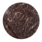 Lucy Round Marble Dining Table-48" - Merlot Marble