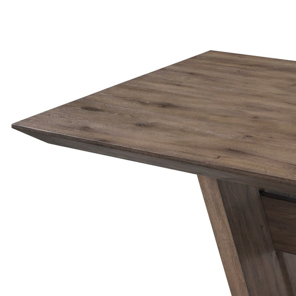 Bonham Dining Table 94" - Grey Rustic Oak Veneer