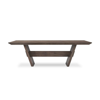 Bonham Dining Table 94" - Grey Rustic Oak Veneer