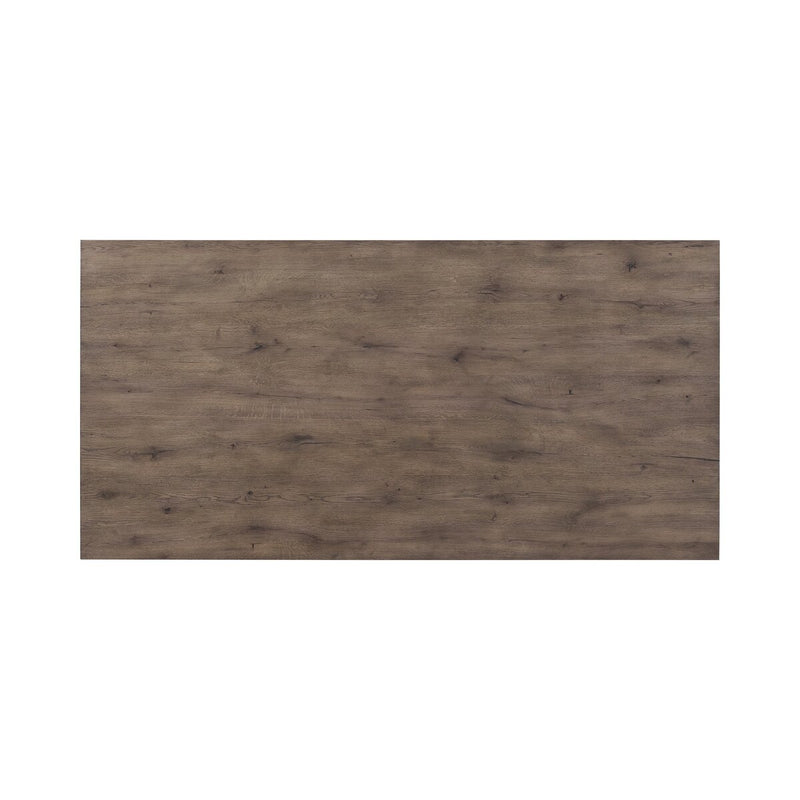 Bonham Dining Table 94" - Grey Rustic Oak Veneer