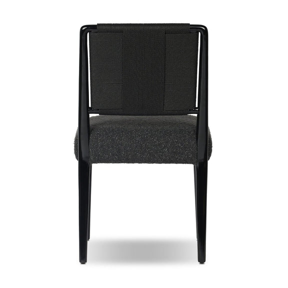 Rothler Lacquer Dining Chair - Lana Charcoal