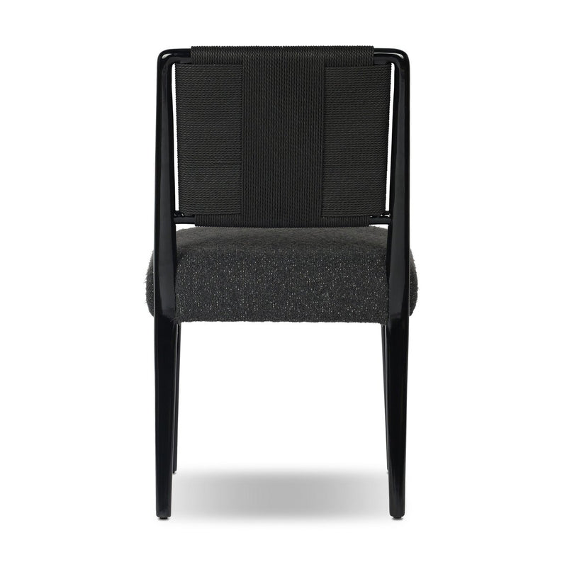 Rothler Lacquer Dining Chair - Lana Charcoal