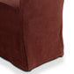 Vista Two Tone Slipcovered Dining Chair - Broadway Bordeaux