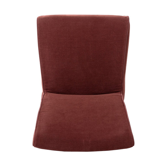 Vista Two Tone Slipcovered Dining Chair - Broadway Bordeaux