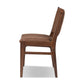 Bina Leather Dining Chair - Nubuck Tobacco