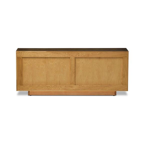 Freda Four Door Sideboard - Antiqued Brass Aluminum