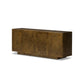Freda Four Door Sideboard - Antiqued Brass Aluminum