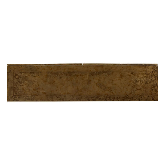 Freda Four Door Sideboard - Antiqued Brass Aluminum