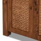 Tilda 6 Door Burl Sideboard - Warm Aged Ash