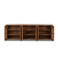 Tilda 6 Door Burl Sideboard - Warm Aged Ash