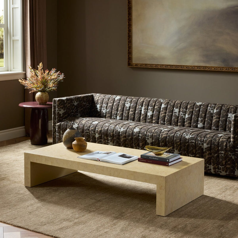 Parish Coffee Table - Natural Eggshell