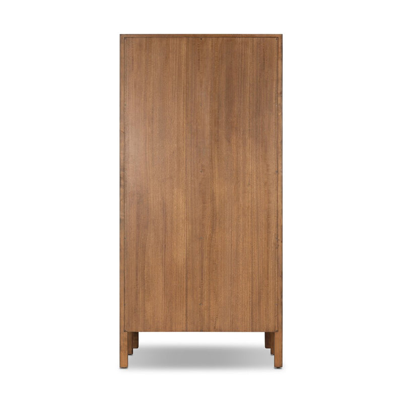 Zhang Bookcase - Burnt Umber Eucalyptus Veneer