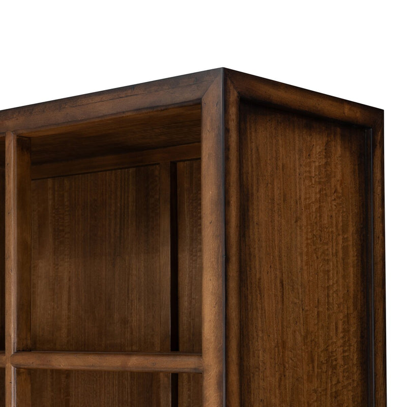 Zhang Bookcase - Burnt Umber Eucalyptus Veneer